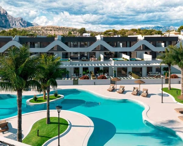 2 sovrum Hus till salu i Escandinavia - Cautivador, Alfaz del Pi / L'Alfàs del Pi med pool - 355 000 € (Ref: 10045612)