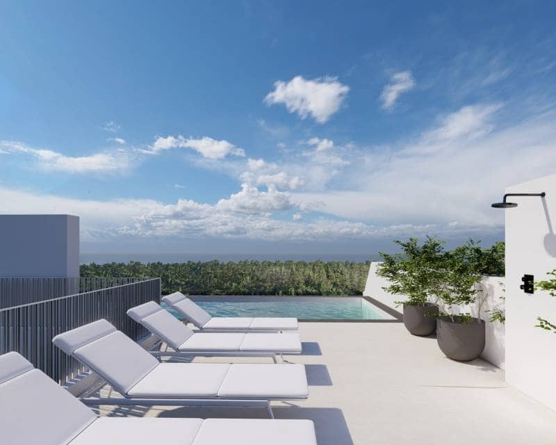4 chambre Penthouse à vendre à Guardamar del Segura avec piscine garage - 950 000 € (Ref: 10076757)