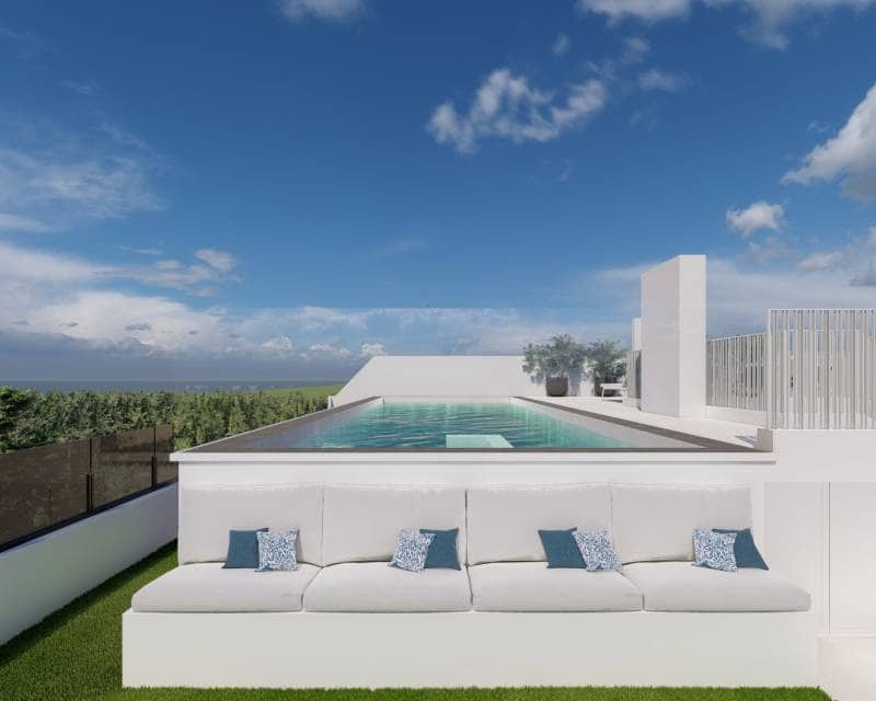4 chambre Penthouse à vendre à Guardamar del Segura avec piscine garage - 950 000 € (Ref: 10076757)