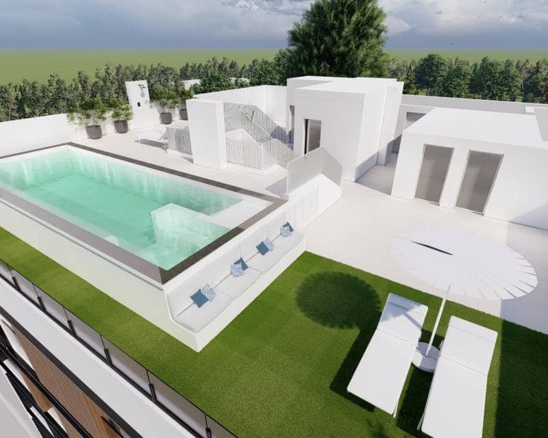 4 chambre Penthouse à vendre à Guardamar del Segura avec piscine garage - 950 000 € (Ref: 10076757)