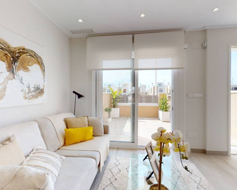 3 slaapkamer Penthouse te koop in Pilar de la Horadada met zwembad - € 354.900 (Ref: 10076883)