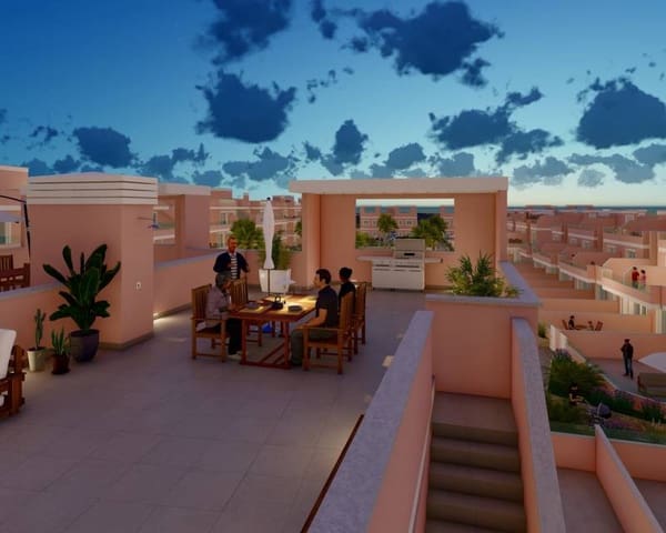 3 slaapkamer Penthouse te koop in Pilar de la Horadada ciudad, Pilar de la Horadada met zwembad - € 354.900 (Ref: 10076883)