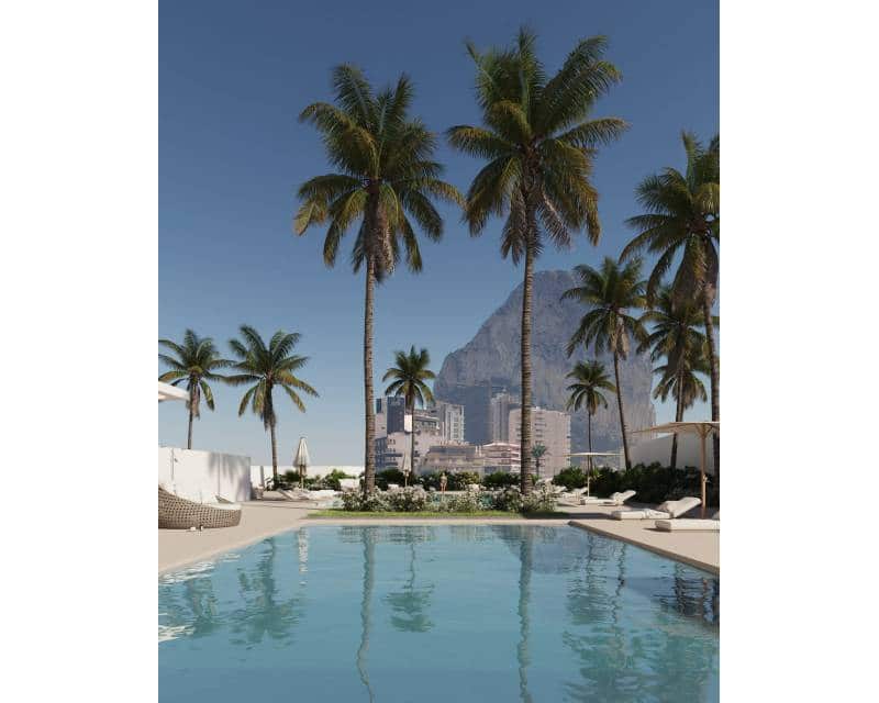 2 makuuhuone Huoneisto myytävänä paikassa Calpe / Calp mukana uima-altaan - 491 000 € (Ref: 10080161)
