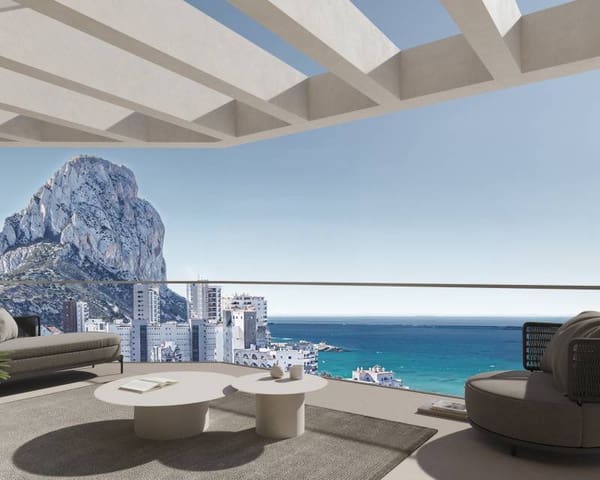 2 makuuhuone Huoneisto myytävänä paikassa Cometa - Carrió, Calpe / Calp mukana uima-altaan - 491 000 € (Ref: 10080161)