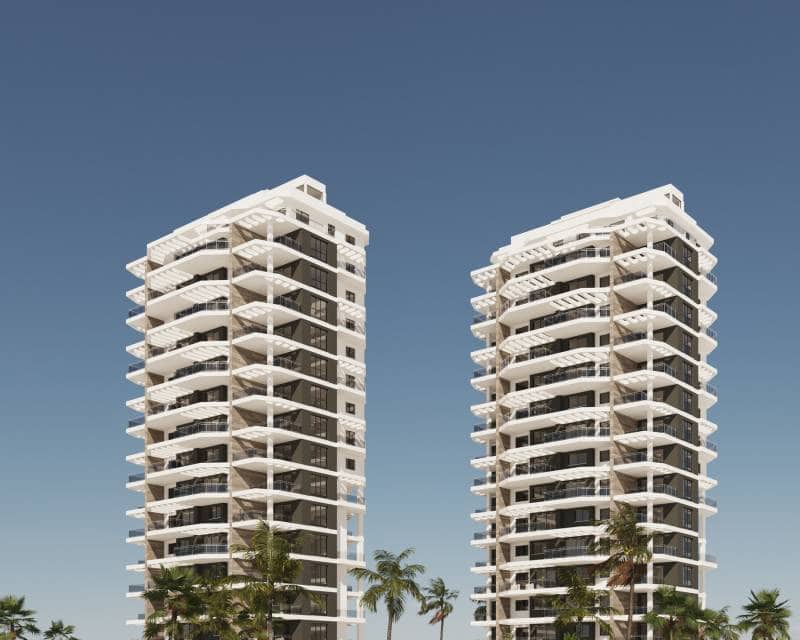 2 makuuhuone Huoneisto myytävänä paikassa Calpe / Calp mukana uima-altaan - 491 000 € (Ref: 10080161)