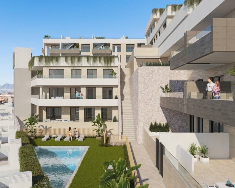 3 chambre Penthouse à vendre à Aguilas avec piscine - 353 500 € (Ref: 10081637)