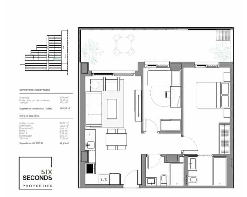 2 camera da letto Appartamento in vendita in Churra con piscina garage - 228.900 € (Rif: 10084918)