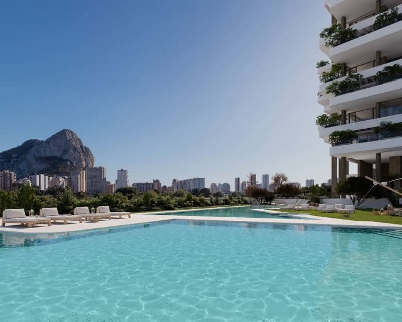 Apartamento de 2 habitaciones en Calpe / Calp en venta con piscina - 668.400 € (Ref: 10084920)