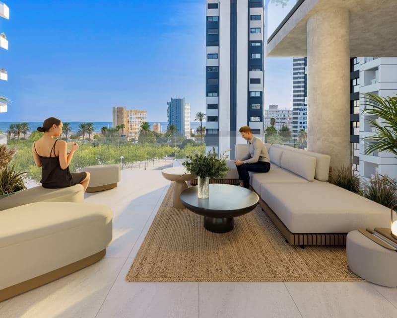 3 makuuhuone Kattohuoneisto myytävänä paikassa Calpe / Calp mukana uima-altaan - 1 200 000 € (Ref: 10086619)