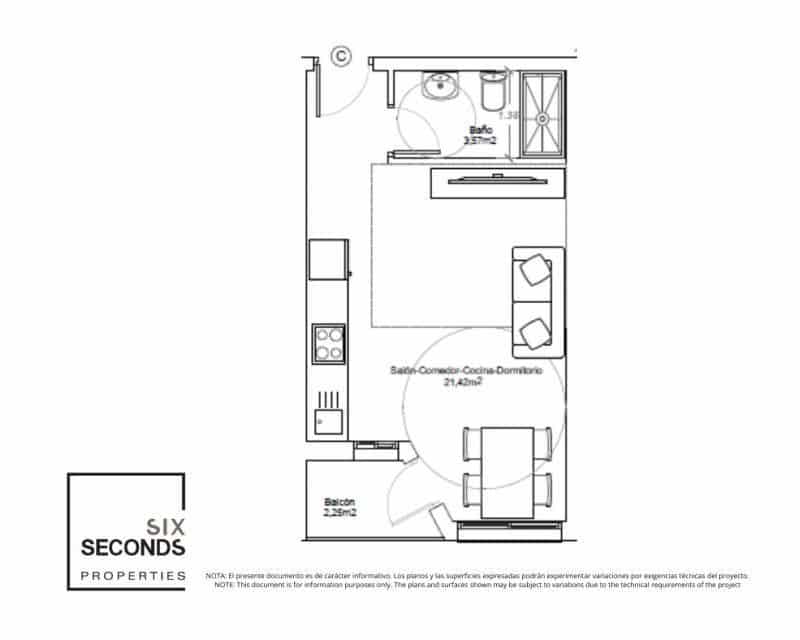 Lägenhet till salu i Torrevieja med garage - 109 500 € (Ref: 10088492)