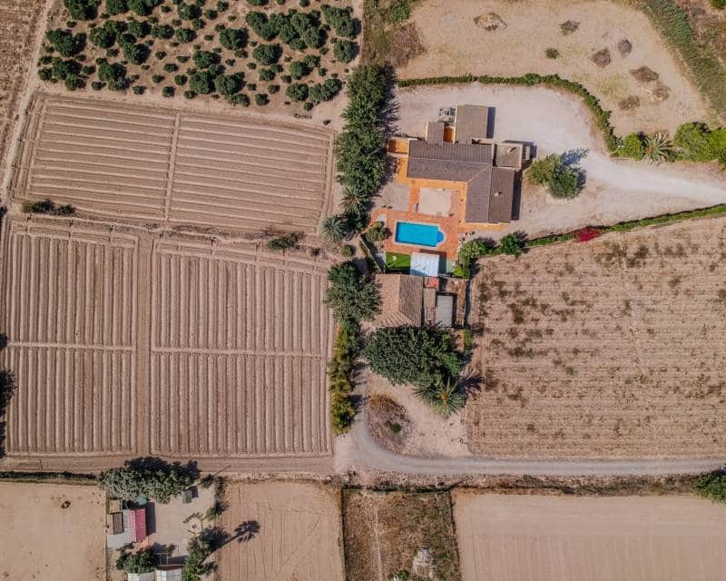 8 quarto Quinta/Casa Rural para venda em Almoradi com piscina garagem - 950 000 € (Ref: 10088499)