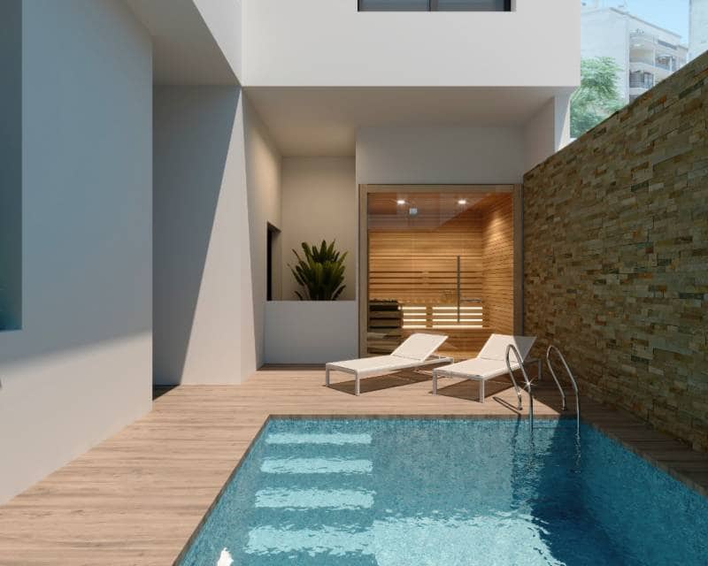 2 slaapkamer Penthouse te koop in Torrevieja met zwembad - € 440.000 (Ref: 10094816)