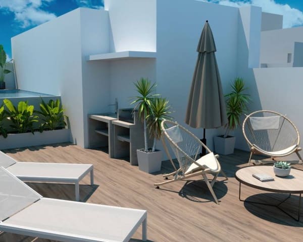2 slaapkamer Penthouse te koop in Las Piscinas Naturales, Torrevieja met zwembad - € 440.000 (Ref: 10094816)