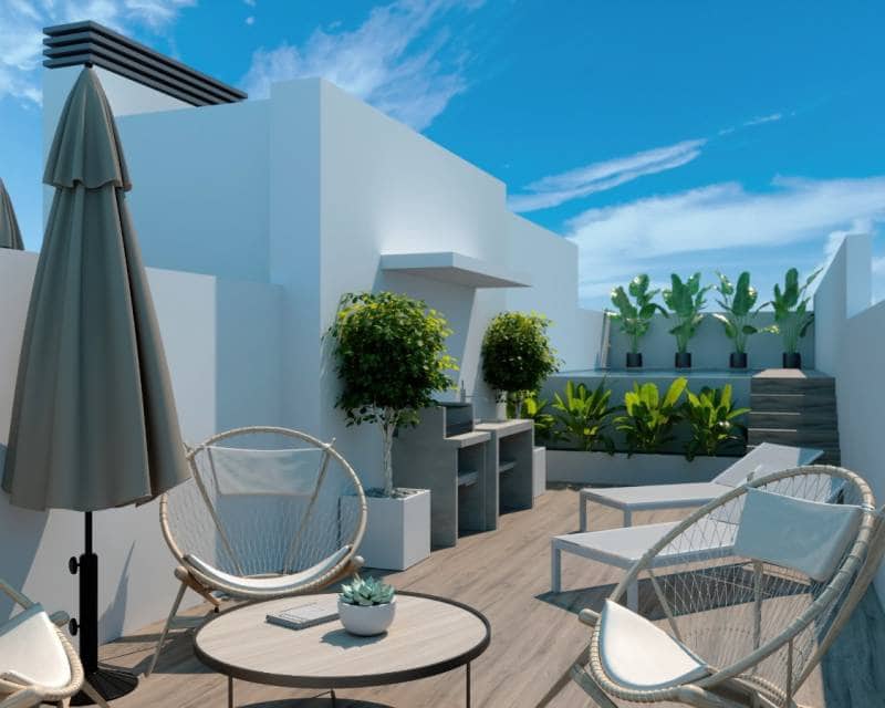 2 slaapkamer Penthouse te koop in Torrevieja met zwembad - € 440.000 (Ref: 10094816)