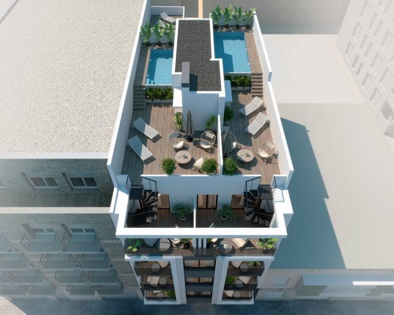 2 slaapkamer Penthouse te koop in Torrevieja met zwembad - € 440.000 (Ref: 10094816)