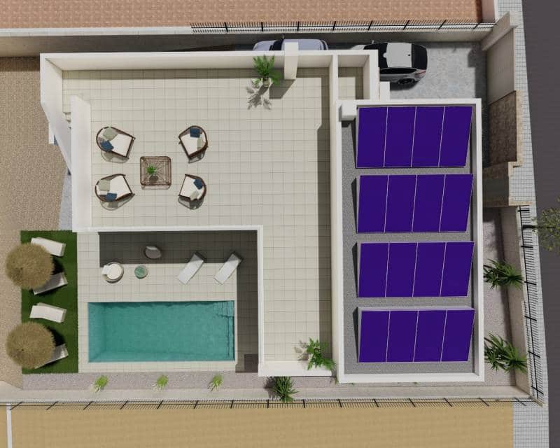 3 soverom Leilighet til salgs i San Fulgencio med svømmebasseng - € 690 000 (Ref: 10099438)