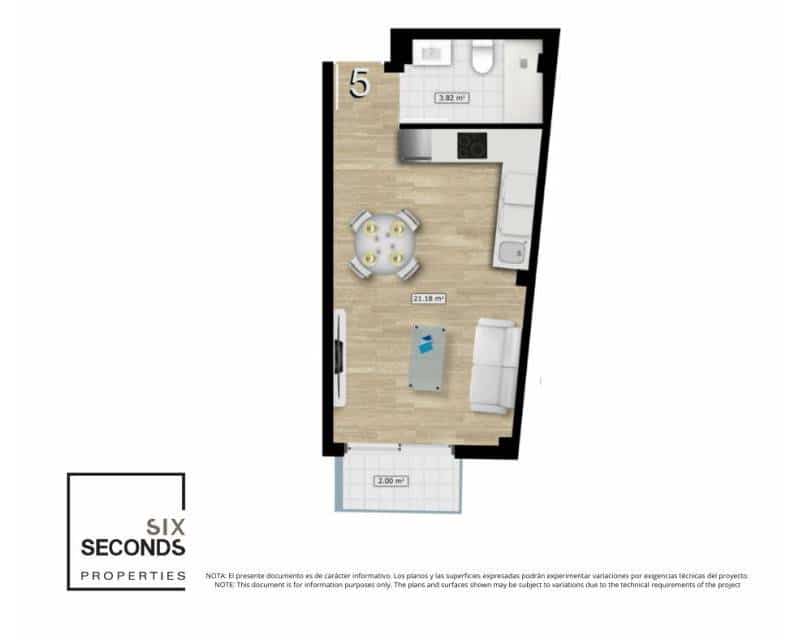 Apartamento en Torrevieja en venta con piscina garaje - 131.000 € (Ref: 10101373)