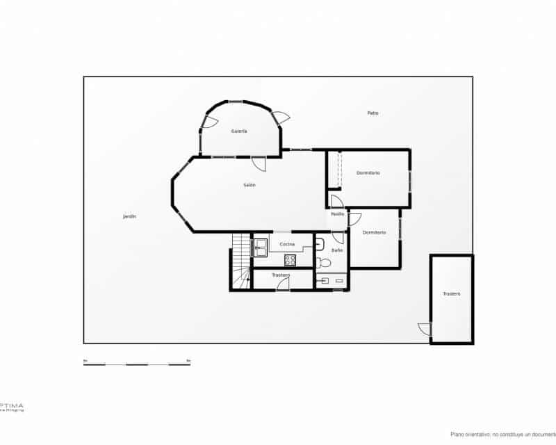 2 soveværelse Villa til salg i La Florida med garage - € 220.000 (Ref: 10153844)