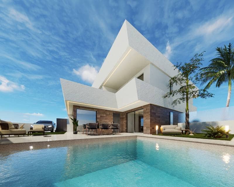 Chalet de 3 habitaciones en San Pedro del Pinatar en venta con piscina garaje - 539.950 € (Ref: 10156854)