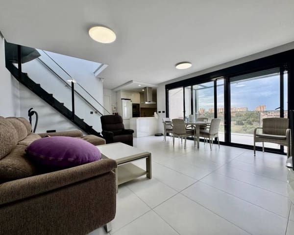 3 Zimmer Penthouse zu verkaufen in Mil Palmeras, Orihuela mit Pool - 630.000 € (Ref: 10158369)