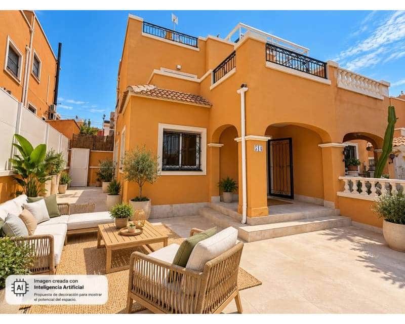 3 soveværelse Byhus til salg i Dream Hills med swimmingpool - € 249.000 (Ref: 10163550)
