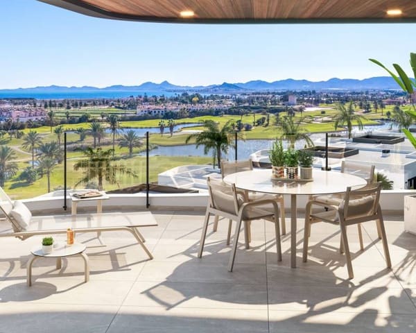 3 soverom Leilighet til salgs i Las Lomas de Rame - Bahía Bella, Los Alcázares med svømmebasseng garasje - € 379 000 (Ref: 10163552)