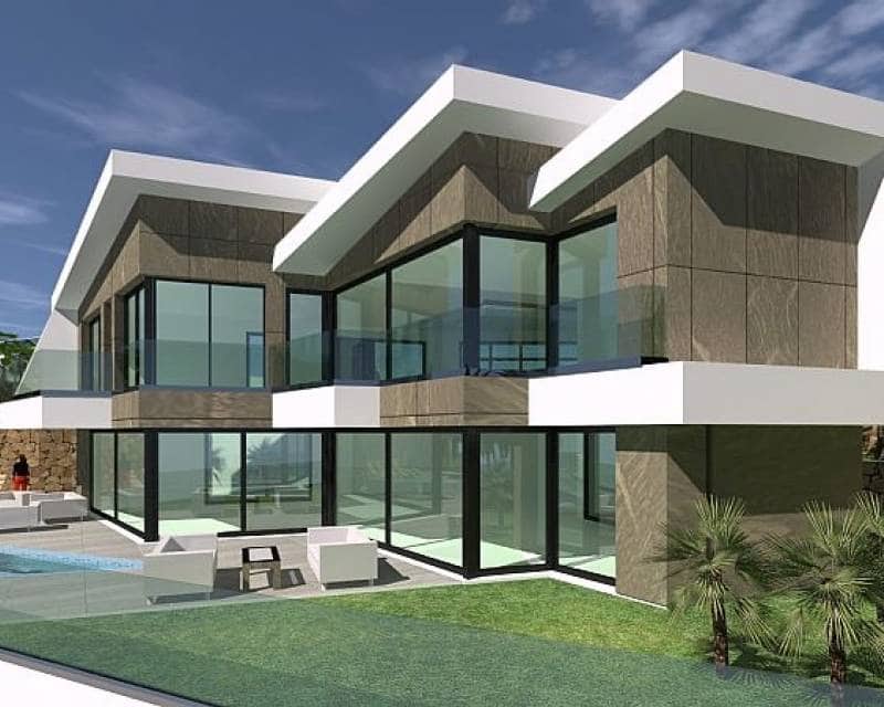 4 soveværelse Villa til salg i Calpe / Calp med swimmingpool garage - € 1.400.000 (Ref: 10165480)