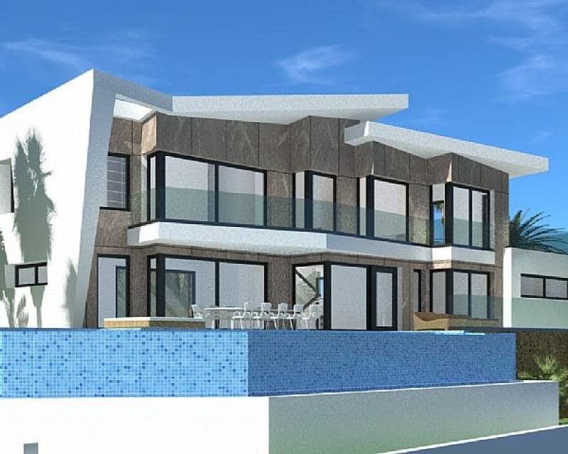 4 soveværelse Villa til salg i Calpe / Calp med swimmingpool garage - € 1.400.000 (Ref: 10165480)