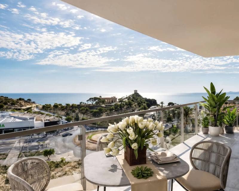 2 chambre Penthouse à vendre à La Villajoyosa / Vila Joiosa avec piscine - 640 000 € (Ref: 10165484)
