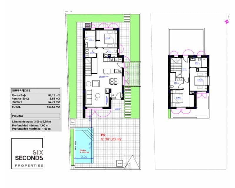 3 chambre Villa/Maison à vendre à Daya Nueva avec piscine - 445 000 € (Ref: 10175673)