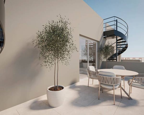 1 slaapkamer Penthouse te koop in El Molino, Torrevieja met zwembad garage - € 141.000 (Ref: 10179546)