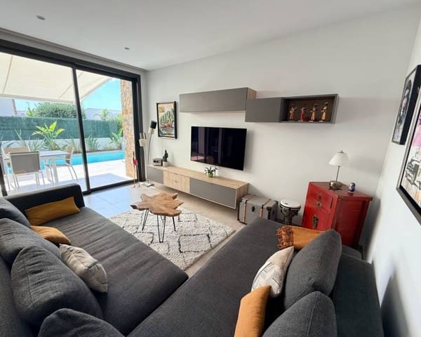 3 soverom Villa til salgs i Santiago de la Ribera, San Javier med svømmebasseng garasje - € 489 000 (Ref: 10183737)