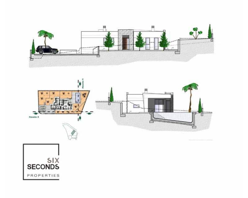 3 Zimmer Villa zu verkaufen in Benissa mit Pool Garage - 890.000 € (Ref: 6045601)