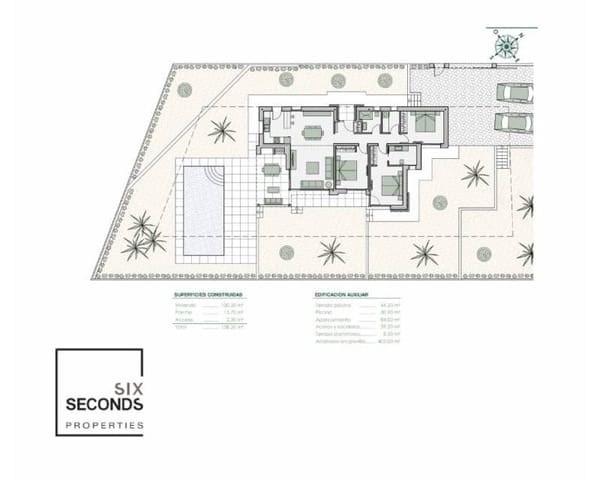 3 Zimmer Villa zu verkaufen in Benissa mit Pool Garage - 890.000 € (Ref: 6045601)