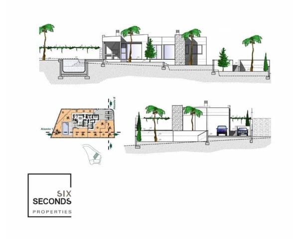 3 Zimmer Villa zu verkaufen in Benissa mit Pool Garage - 890.000 € (Ref: 6045601)