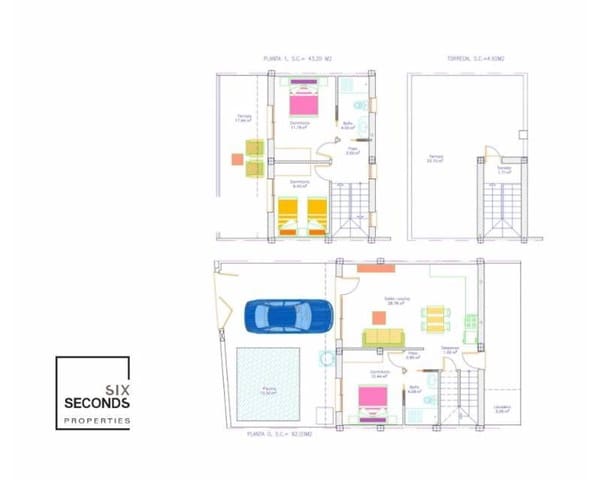 3 slaapkamer Villa te koop in Avileses, Murcia stad met zwembad - € 269.000 (Ref: 6092010)