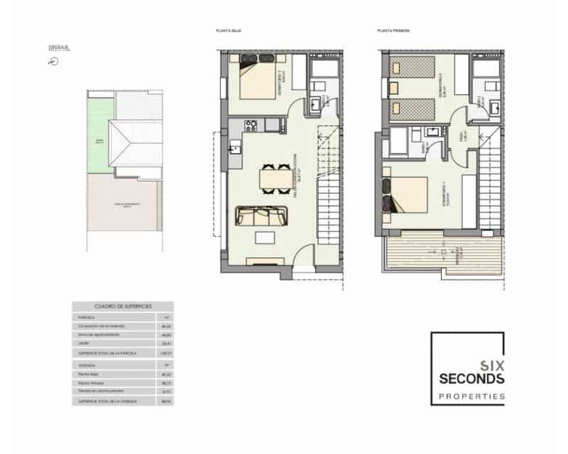 3 soveværelse Rækkehus til salg i Gran Alacant med swimmingpool - € 350.000 (Ref: 6200796)