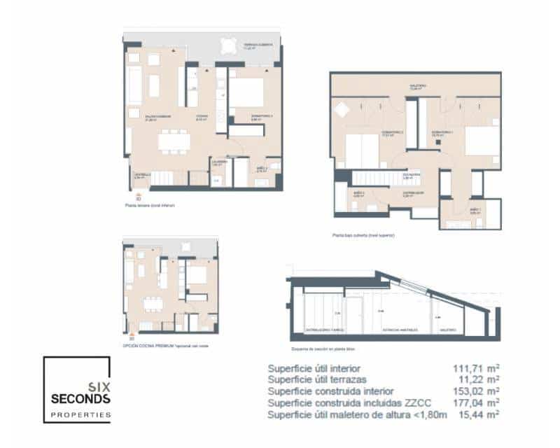 3 chambre Appartement à vendre à Javea / Xabia avec piscine - 525 000 € (Ref: 6387289)