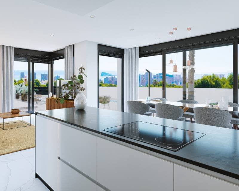 4 chambre Villa/Maison à vendre à Finestrat avec piscine garage - 1 049 000 € (Ref: 6463421)