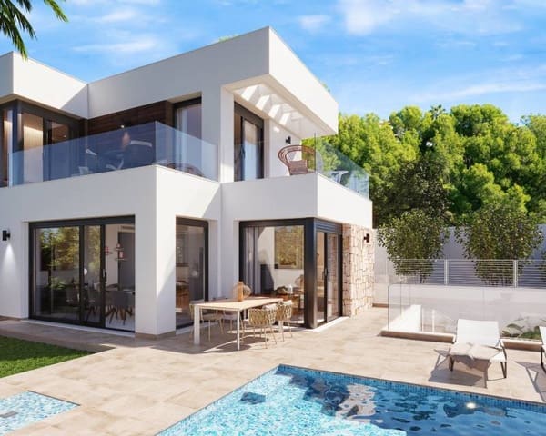 4 chambre Villa/Maison à vendre à Balcón de Finestrat - Terra Marina, Finestrat avec piscine garage - 1 049 000 € (Ref: 6463421)