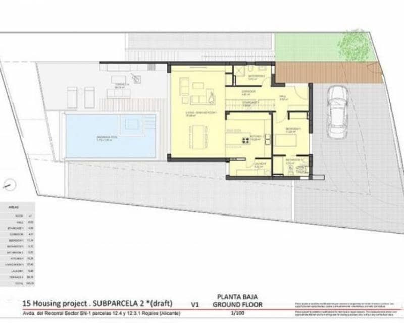 6 makuuhuone Huvila myytävänä paikassa Ciudad Quesada mukana uima-altaan 
autotalli - 1 399 000 € (Ref: 6643593)