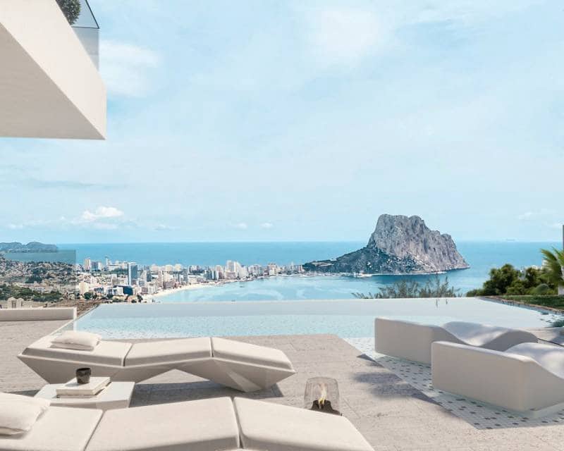 4 chambre Villa/Maison à vendre à Calpe / Calp avec piscine garage - 1 550 000 € (Ref: 6689176)