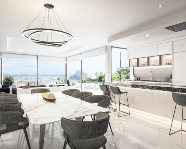 4 chambre Villa/Maison à vendre à Maryvilla, Calpe / Calp avec piscine garage - 1 550 000 € (Ref: 6689176)