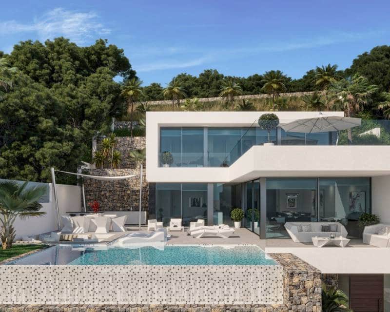 4 chambre Villa/Maison à vendre à Calpe / Calp avec piscine garage - 1 550 000 € (Ref: 6689176)