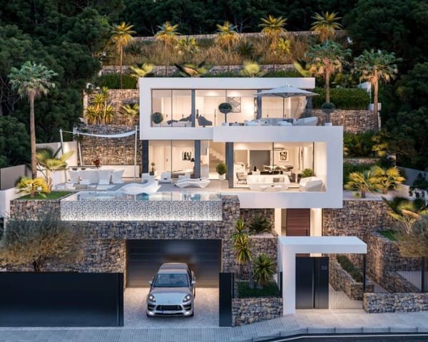 4 chambre Villa/Maison à vendre à Maryvilla, Calpe / Calp avec piscine garage - 1 550 000 € (Ref: 6689176)