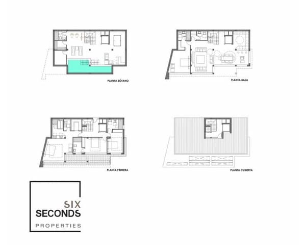 4 chambre Villa/Maison à vendre à Oltamar - Cucarres, Calpe / Calp avec piscine garage - 1 850 000 € (Ref: 6689178)