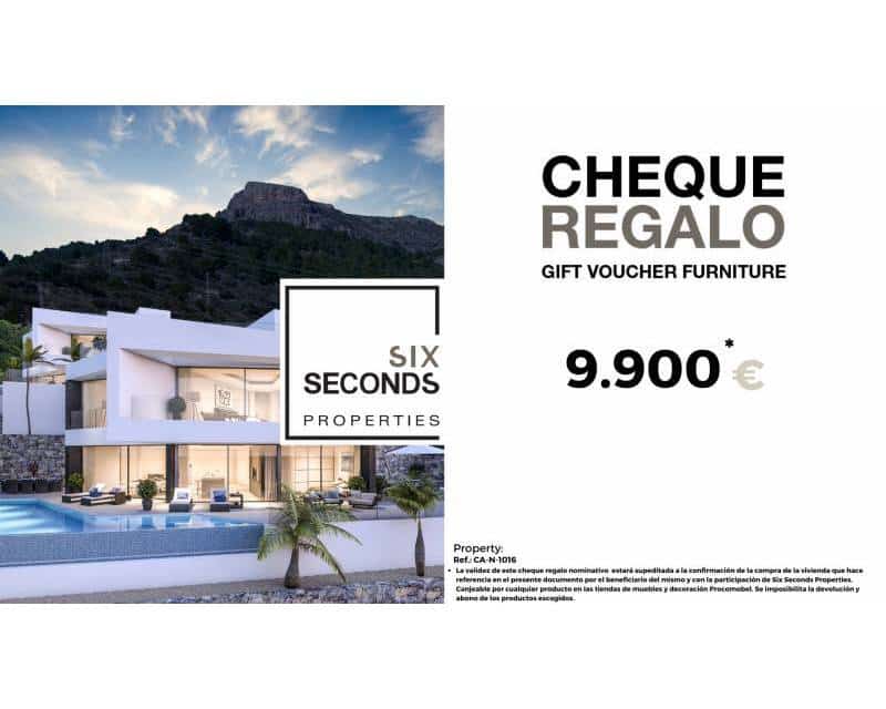 4 makuuhuone Huvila myytävänä paikassa Calpe / Calp mukana uima-altaan 
autotalli - 1 850 000 € (Ref: 6689178)