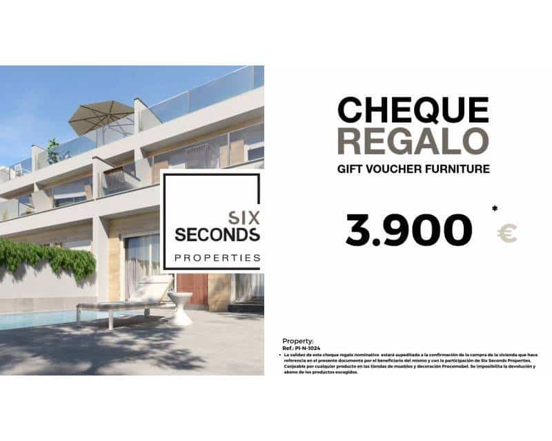 3 Zimmer Reihenhaus zu verkaufen in San Pedro del Pinatar mit Pool - 349.000 € (Ref: 6704727)