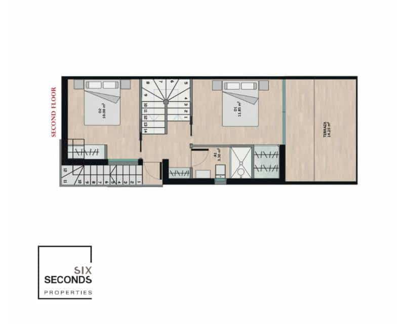 3 chambre Villa/Maison Semi-Mitoyenne à vendre à Santiago de la Ribera avec piscine - 369 950 € (Ref: 6711781)