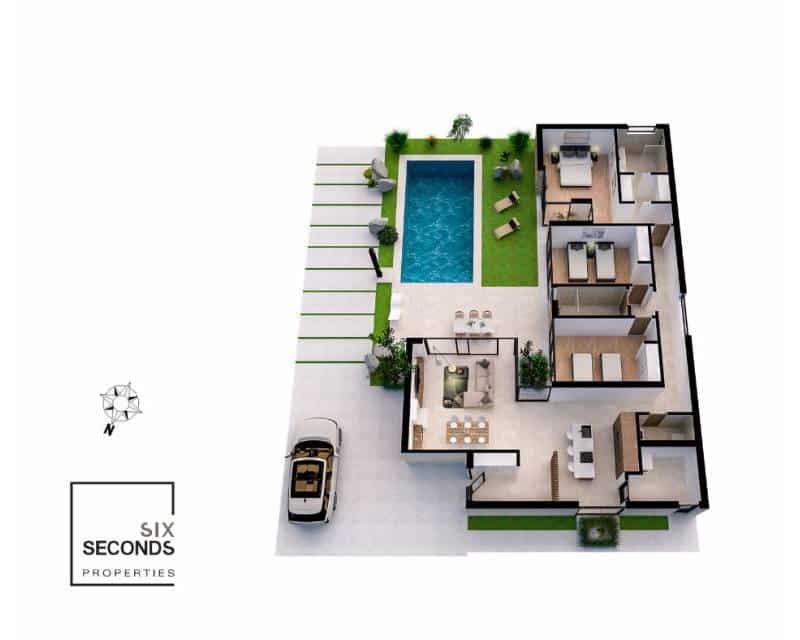 3 chambre Villa/Maison à vendre à Banos y Mendigo avec piscine - 516 000 € (Ref: 6833010)